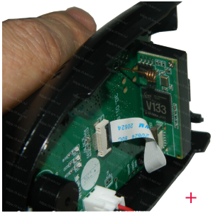 Сканер GlobalPOS GP-9400B со снятой крышкой